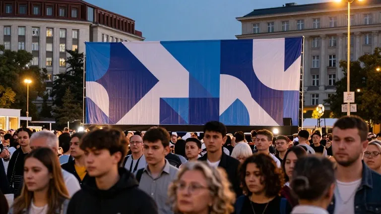 Illustration for: 40 Percent: The Target That Could End Serbia's 14-Year Rule