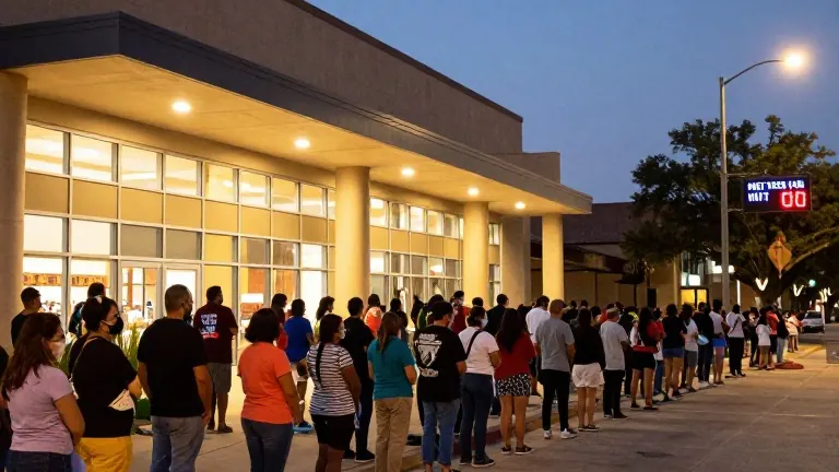 Illustration for: Bexar County Holds 1.3 Million Ballots Until Final Voter Casts Vote